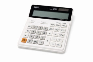 Deli Calculator M01010 12-Digit Tax & Check