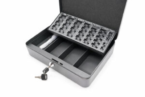 Cash Box 12 inch With Euro Coin Tray