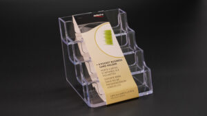 Desk Business Card Holder x4 Horizontal