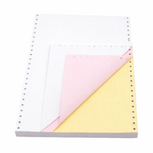 Computer Paper 9.5x11 White/Pink/Yellow (NEEDS CONFIRMATION)