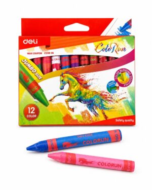 Wax Crayons Chunky Pkt x12