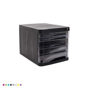 Desk Drawer x5 Closed Black