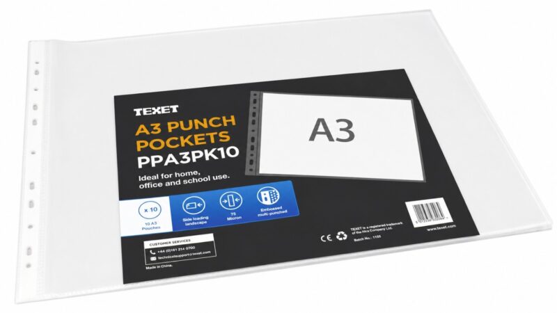 A3 Punched Pocket