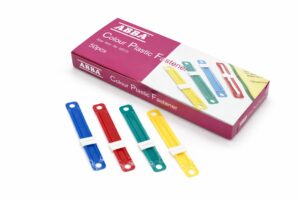 Twin Clips PVC Coloured x50