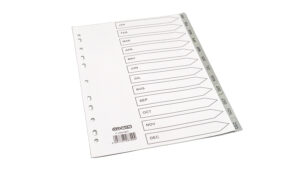 Jan-Dec PVC Dividers