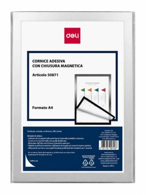 Self Adhesive Magnetic Frame Silver