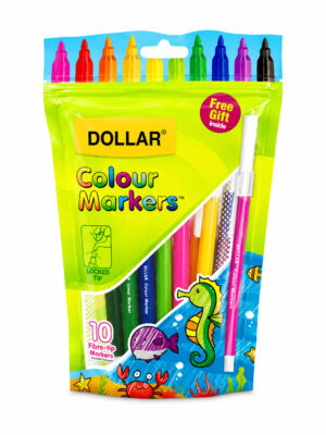 Dollar Gem Markers Colour Pkt x10