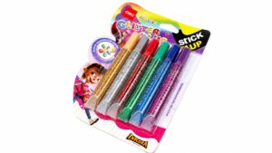 Glitter Glue 12ml x6 Assorted Colour