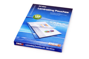 Laminating Pouches 125 Mic Pkt x100
