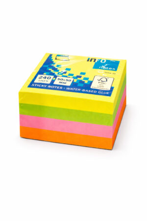 Memo Cube Coloured