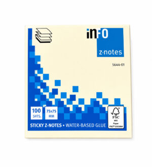 Memo Sticks 75x75 Z-Notes Yellow