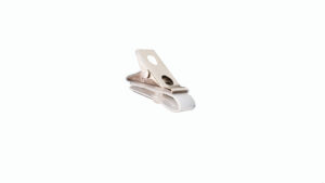 Clips for Name Badges (White)