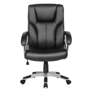 PU Leather Executive Chair with Cushioned Arms