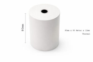 Cash Rolls 80mm x 80mtr x 12mm Thermal