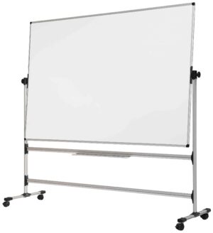 Whiteboard Magnetic Surface 90x120 On Stand With Wheels