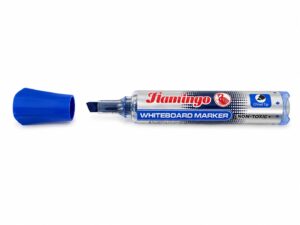 Whiteboard Marker Push Blue Chisel